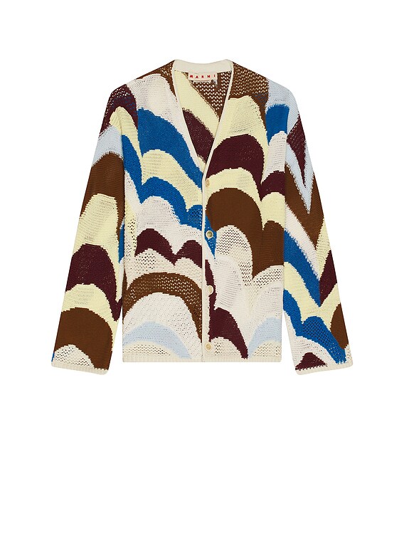 Marni Cardigan in Ruby | FWRD