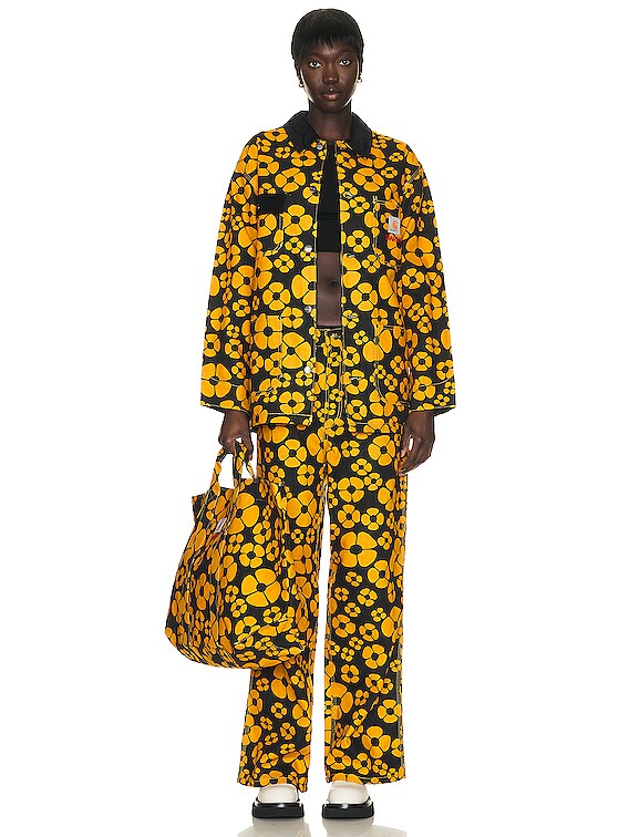 Marni x Carhartt Floral Jacket in Sunflower | FWRD