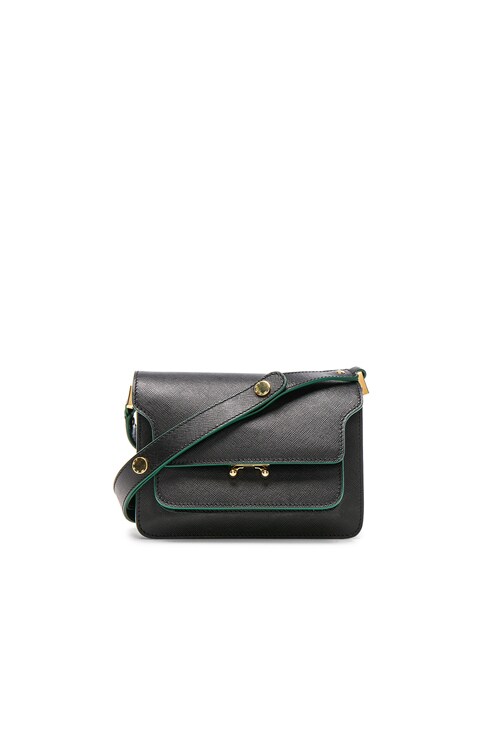 Marni Mini Trunk Shoulder Bag - Grey for Women