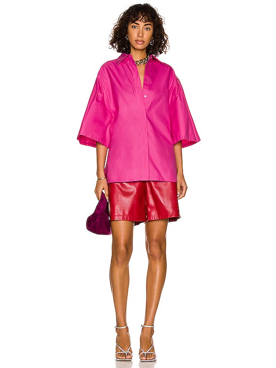 maramフルーツ Max Mara Tamigi Shirt in Fuchsia | FWRD