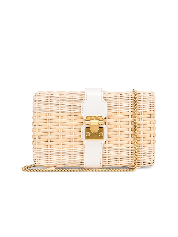 rattan clutch