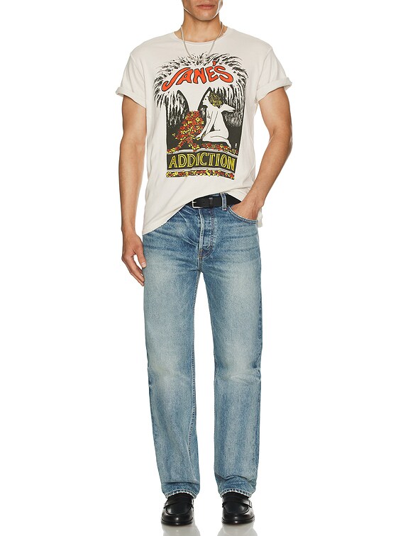 Madeworn Janes Addiction T-Shirt in Vintage White | FWRD