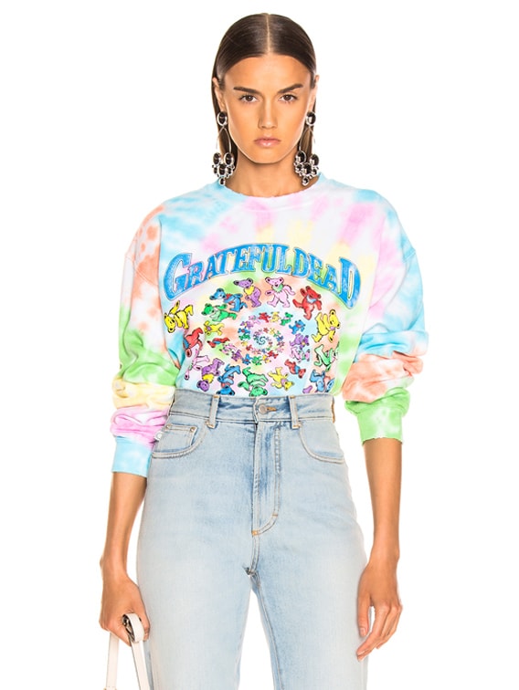 Grateful dead tie dye on sale sweatshirt