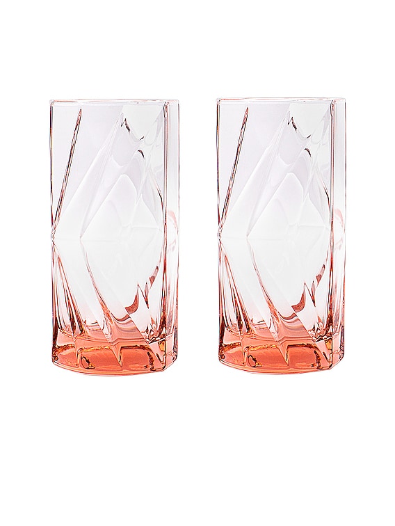 Ghost Highball Glass Pair