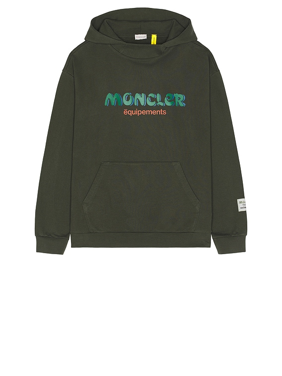 Moncler hooded hot sale sweater