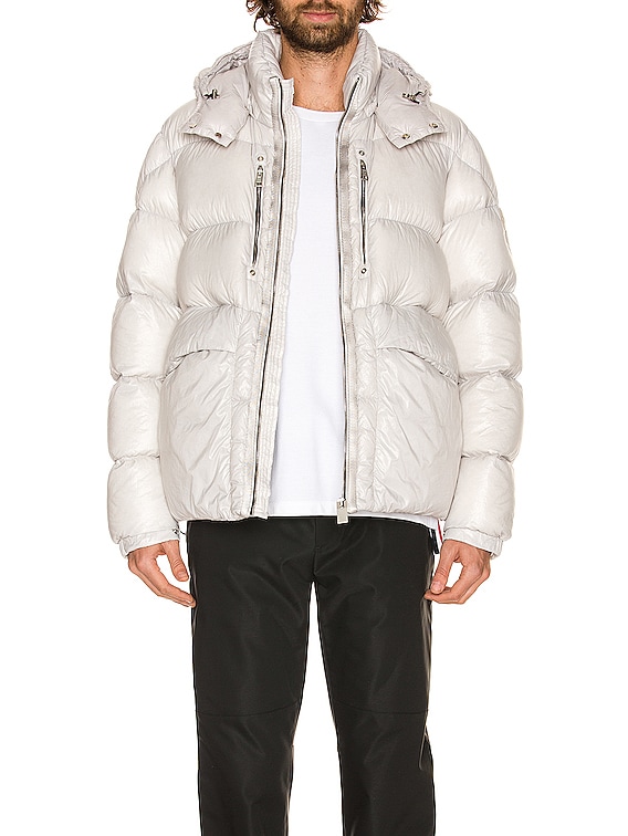 Moncler Genius Moncler Alyx Hooded Forest Jacket in Silver | FWRD