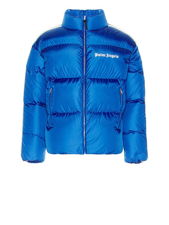 8 MONCLER PALM ANGELS RODMAN JACKET in blue - Palm Angels® Official