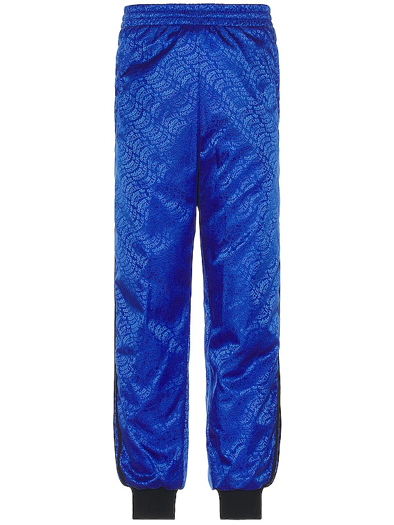 Buy Navy Blue LivIn Striped Straight Pants Online | FableStreet