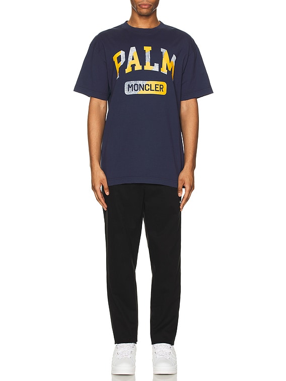 モンクレールジーニアス Palm Angels コットン Tシャツ Moncler Genius Tシャツ - Blue | FWRD