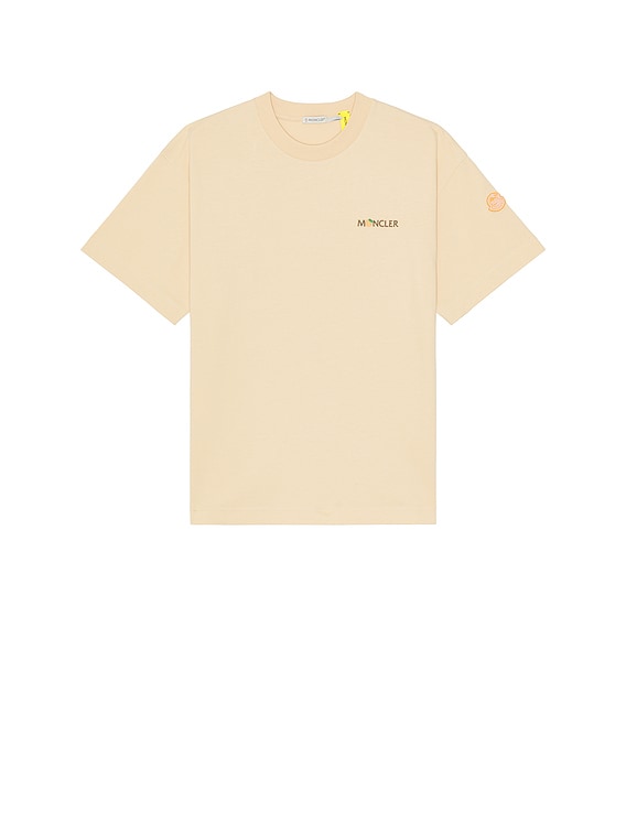 関税込み【MONCLER×GILGA FARM 】DONALD GLOVER Tシャツ White Ivory Moncler x Gilga Farm by Donald Glover Cotton T