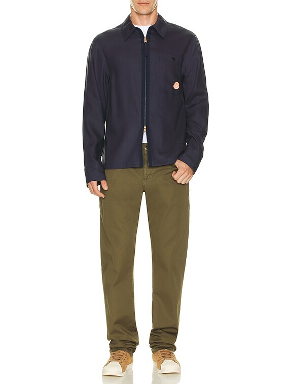 6万取引突破◆UPS便【MONCLER X GILGA FARM】シャツジャケット Navy Blue Moncler x Gilga Farm by Donald Glover Satsuma
