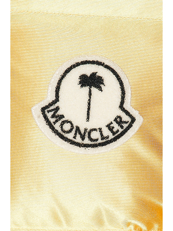 Moncler Genius x Palm Angels Keon Jacket in Gold | FWRD