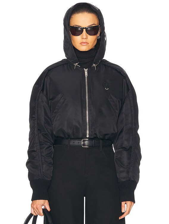 Moncler Genius X Willow Smith Malek Jacket in Black | FWRD