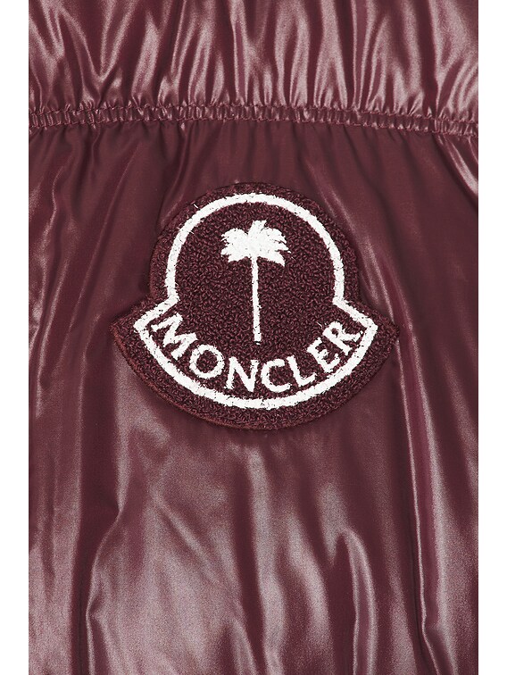 Moncler Genius x Palm Angels Noella Jacket in Dark Mahogany | FWRD