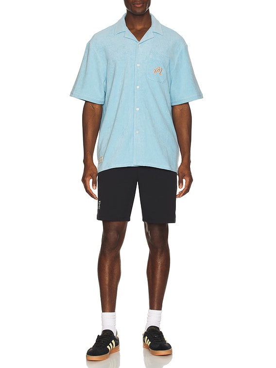 ■Malbon Golf■ Toko Toko Button Up Shirt SKY BLUE MAN Genuine Malbon Golf [VACATION CLUB] BOSCO BUTTON UP SHIRT