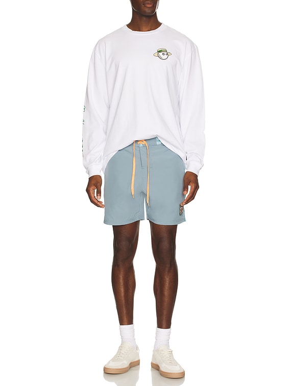 Tシャツ・カットソー Malbon Golf M mesh mix long sleeve t-shirt WHITE MAN M4321PT Genuine Malbon Golf M MESH MIX LONG SLEEVE T-SHIRT LIGHT