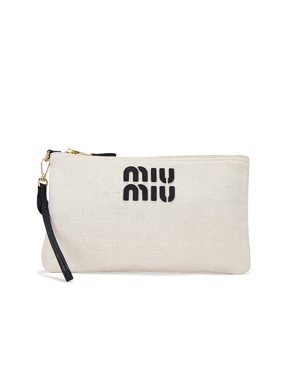 Miu Miu Reversible Bucket Hat Set in Naturale & Baltico | FWRD