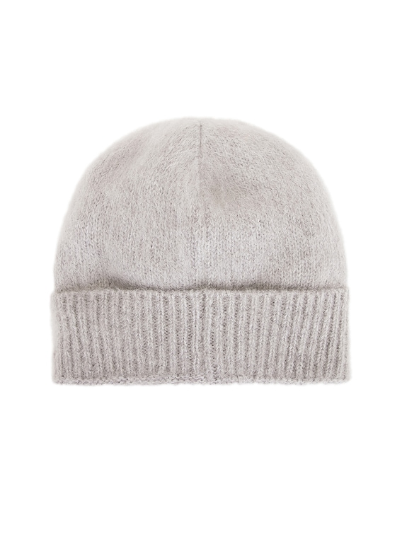 miumiu モヘアビーニー Miu Miu Mohair Beanie in Grigio | FWRD