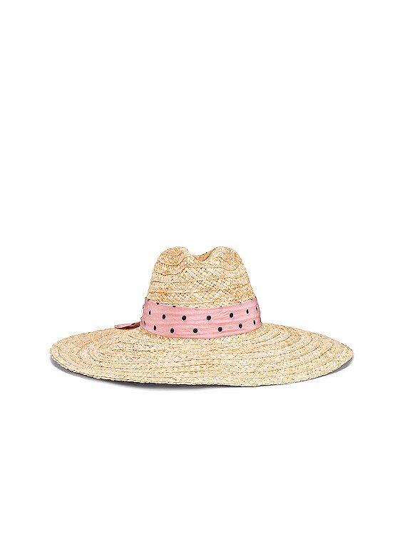 Miu Miu Straw Hat With Logo