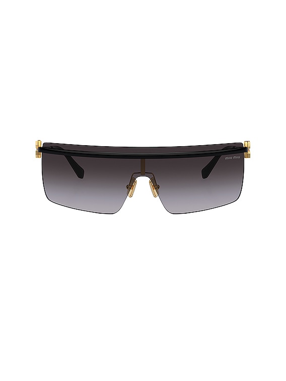 Miu miu 2024 shield sunglasses