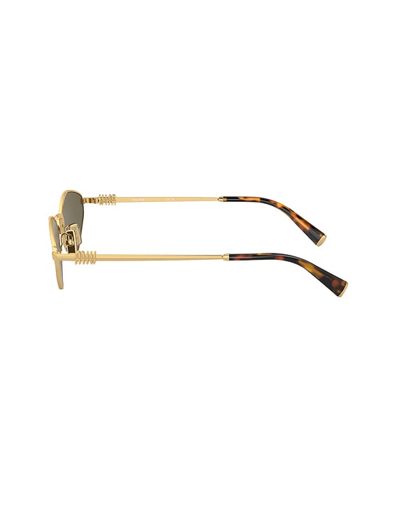 Narrow Oval Sunglasses