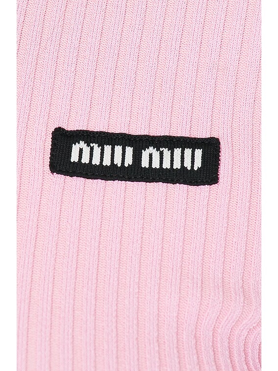 Miu Miu Zip Cardigan in Rosa | FWRD