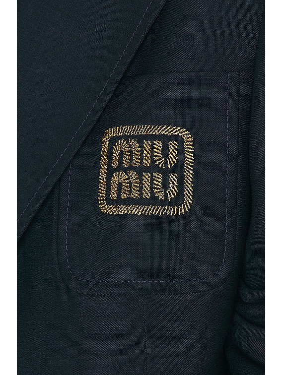 Miu Miu ブレザー - Navy | FWRD