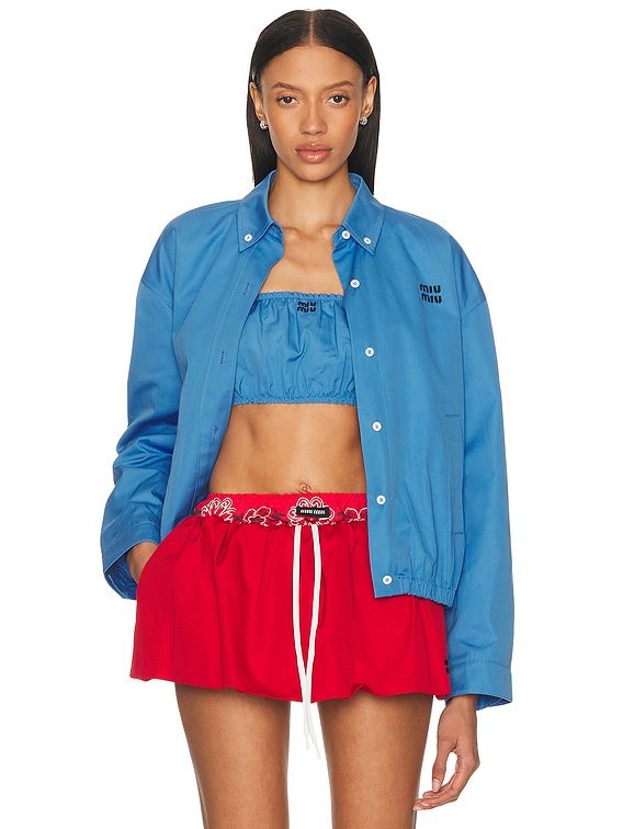 Miu Miu Jacket in Pervinca | FWRD