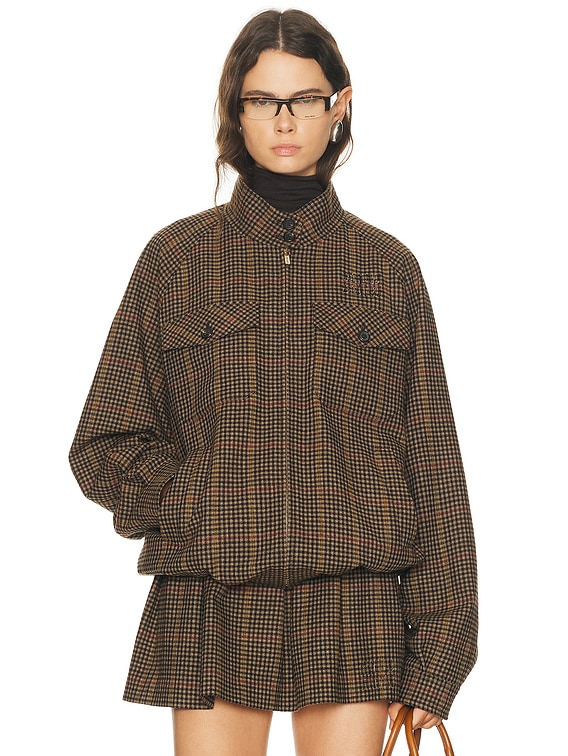 Miu Miu 181J S - OOO VARIENTE ジャケット - Cammello | FWRD