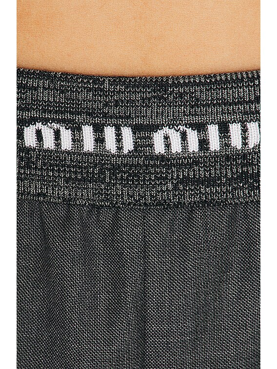 Miu Miu Wide Leg Pant in Ardesia | FWRD