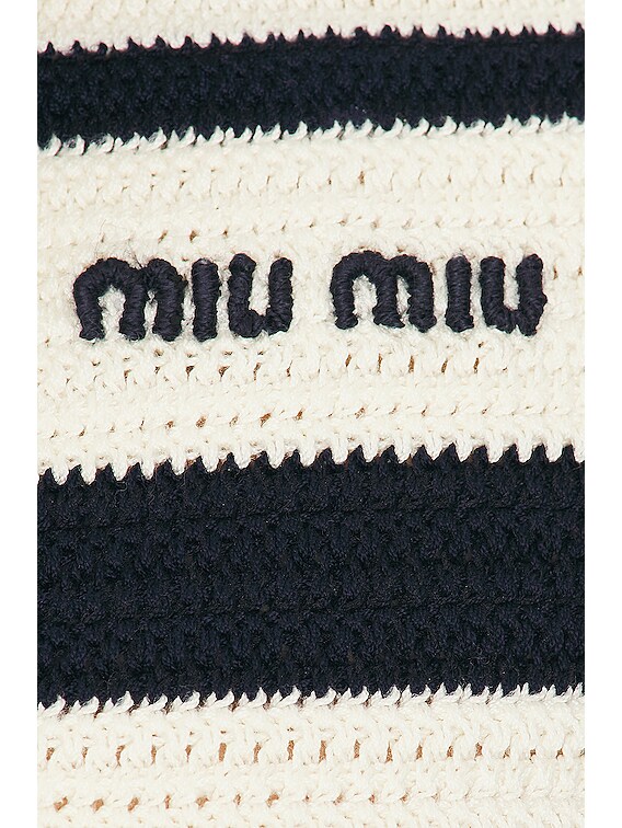Miu Miu ポロシャツ - Bianco & Blu | FWRD