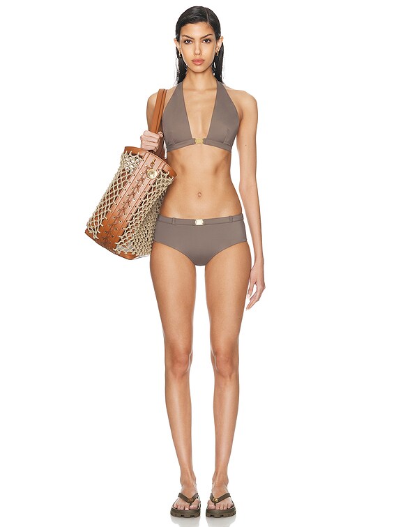 Miu Miu Bikini Top in Argilla | FWRD