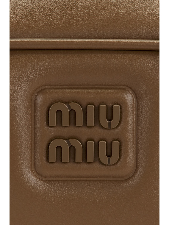 Miu Miu Softy Padded Arcadie Bag in Tundra | FWRD
