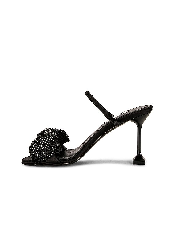 Miu Miu Bow Mule in Nero | FWRD