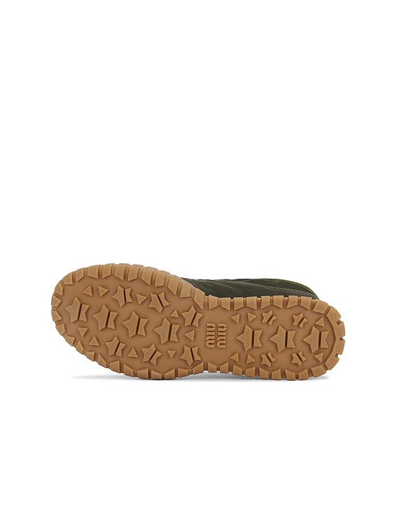 Miu Miu Nylon Sneaker in Loden | FWRD