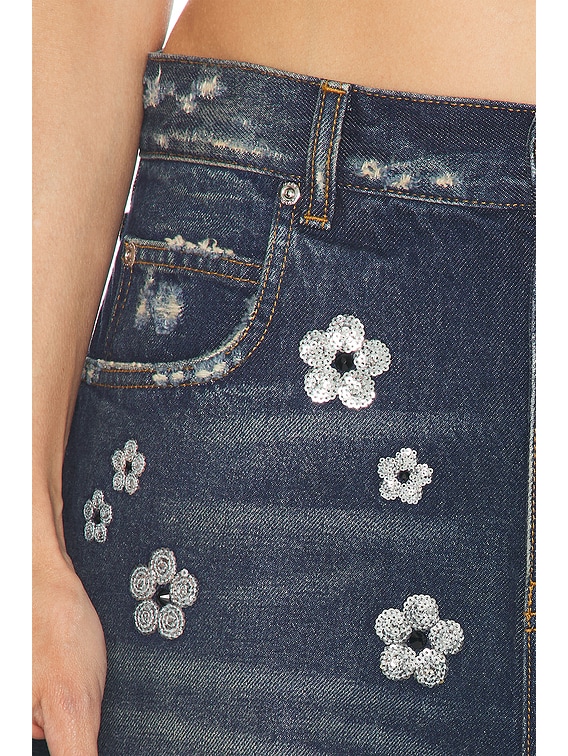 【Marc Jacobs】Sequin Daisy Wide Leg Shorts ショートパンツ 27686530_57909176_1000.jpg