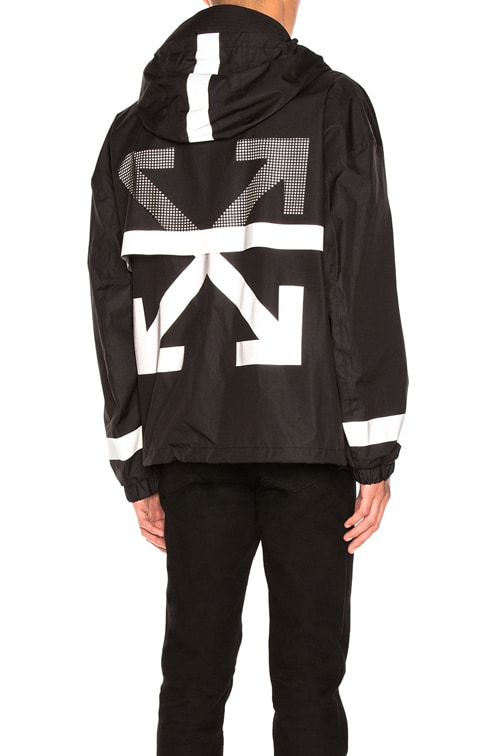 black and white moncler jacket