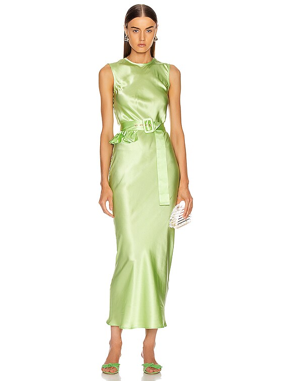 Maggie Marilyn Take A Bite Dress in Apple | FWRD