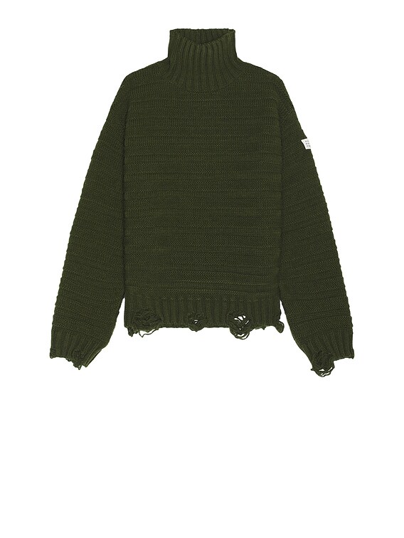 MM6 Maison Margiela Pullover in Khaki | FWRD