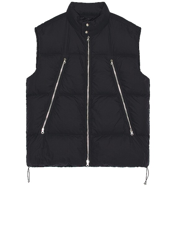 MM6 Maison Margiela MM6 Black Vest in Black | FWRD