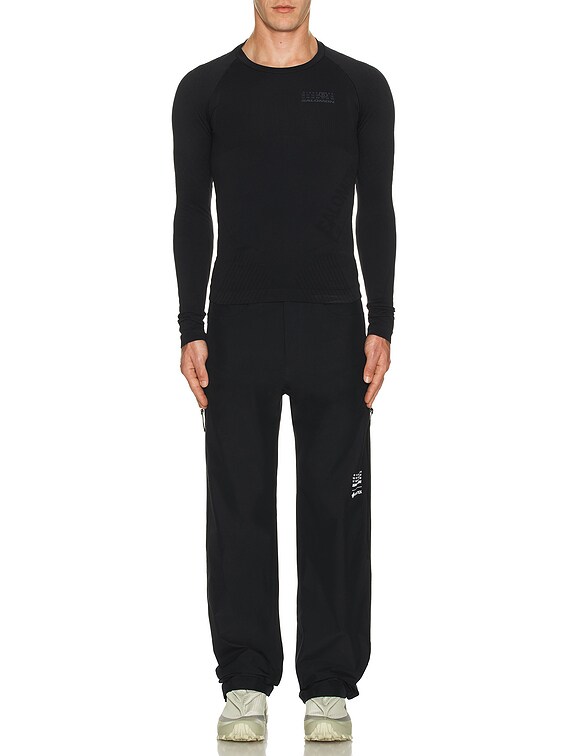 キッズ用ボトムス MM6 Maison Margiela SS24 PANTS (M60496.MM014 M6900 BLACK) MM6 Maison Margiela x Salomon Pants in Black | FWRD