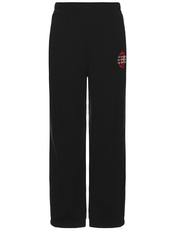 MM6 Maison Margiela Sweatpants in Black | FWRD