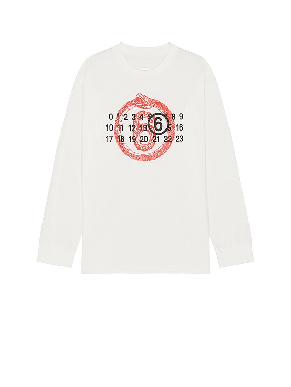 MM6 Maison Margiela - Margiela 6 Quaderno T-shirt | HBX