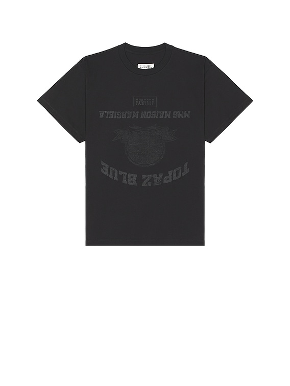 MM6 Maison Margiela T-Shirt in Washed Black | FWRD MM6 Maison Margiela T-Shirt in Washed Black | FWRD