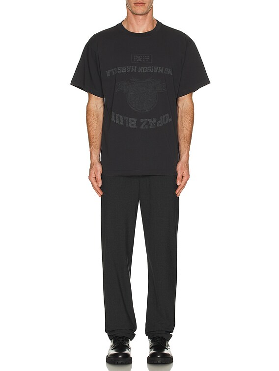 MM6 Maison Margiela T-Shirt in Washed Black | FWRD
