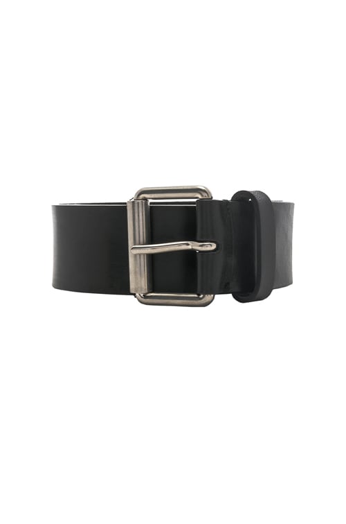 Maison Margiela Rubber Belt in Black | FWRD