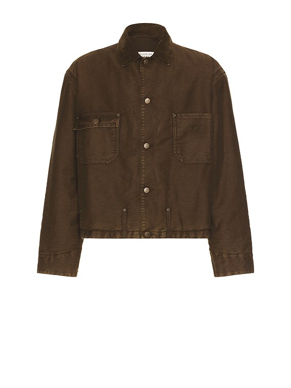 Maison Margiela Sportsjacket in Marbre Army | FWRD