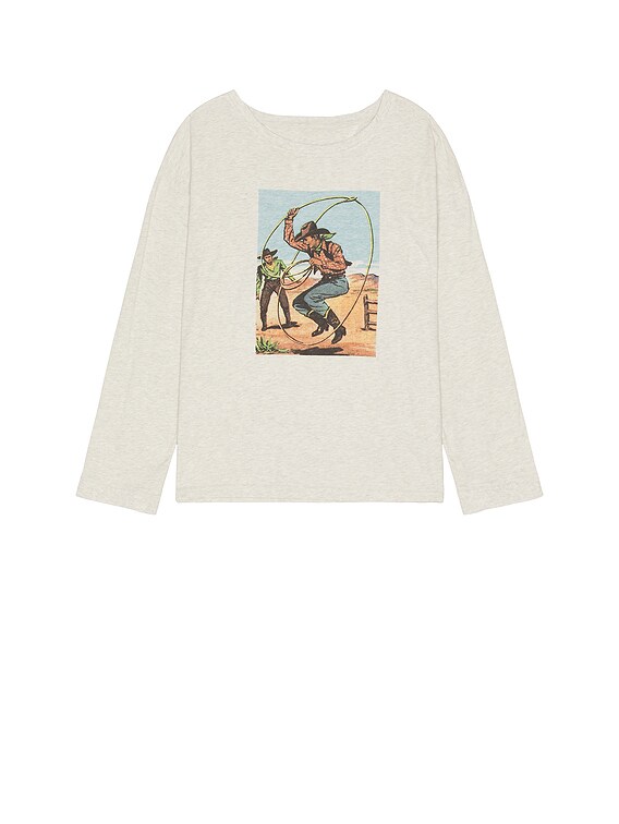 Maison Margiela T-Shirt in Oatmeal | FWRD