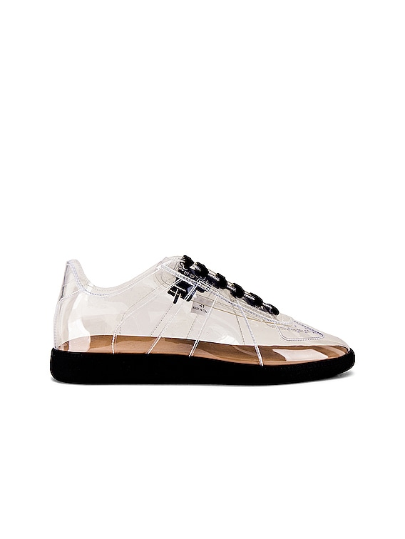 Maison Margiela Replica Sneakers in Transparent | FWRD Maison Margiela Replica Sneakers in Transparent | FWRD