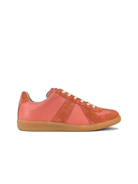 わ Maison Margiela Maison Margiela Replica Vintage-Inspired Low-Top Sneakers